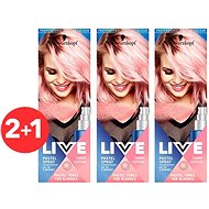 SCHWARZKOPF LIVE Crayon Candy Cotton 3 × 125 ml - Hair Dye