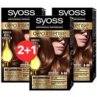 SYOSS Oleo Intense 6-80 Hazelnut Blonde 3× 50ml - Hair Dye