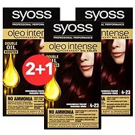 SYOSS Oleo Intense 4-23 Burgundy Red 3× 50ml - Hair Dye