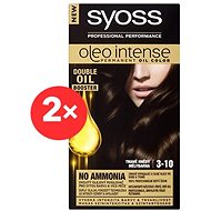 SYOSS Oleo Intense 3-10 Dark brown 2 × 50 ml - Hair Dye