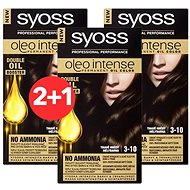 SYOSS Oleo Intense 3-10 Dark Brown 3× 50ml - Hair Dye