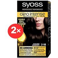 SYOSS Oleo Intense 2-10 Black Brown 2 × 50 ml - Hair Dye