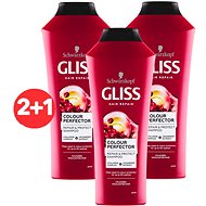 SCHWARZKOPF GLISS KUR Ultimate Color 3× 400ml - Shampoo
