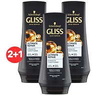 SCHWARZKOPF GLISS KUR Ultimate Repair Conditioner 3 × 200ml - Conditioner