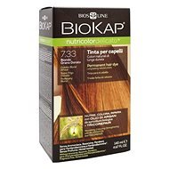 BIOKAP Nutricolour Extra Delicato 7.33 Golden Blond Wheat Gentle Dye 140ml - Natural Hair Dye