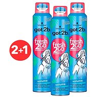 SCHWARZKOPF GOT2B Fresh it up 3 × 200 ml - Dry Shampoo