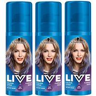 SCHWARZKOPF LIVE Color Sprays Lavender Kiss 3 × 120 ml - Hair Dye