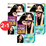SCHWARZKOPF PURE COLOR 4.0 Dark brown 3 × 60 ml - Hair Dye