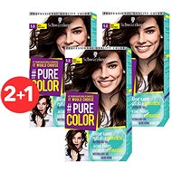 SCHWARZKOPF PURE COLOR 5.0 Brown 3 × 60 ml - Hair Dye