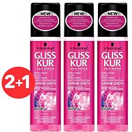 SCHWARZKOPF GLISS KUR Expres Supreme Length 3 × 200 ml - Conditioner