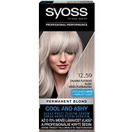 SYOSS Blond Cool Blonds 12-59 - Hűvös platinaszőke (50 ml) - Hajvilágosító