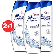 HEAD & SHOULDERS Classic Clean 2-in-1 (3× 360ml) - Shampoo