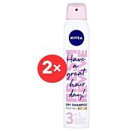 NIVEA Dry Shampoo Medium Tones 2× 200 ml - Szárazsampon