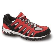 VM FOOTWEAR Half boots outdoor leather combined with textile CALGARY 4835-35 red, size 36 - Work Shoes