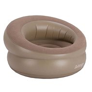 Vango Inflatable Deluxe Flocked Chair Nutmeg - Camping Armchair