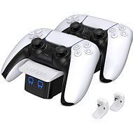 VENOM VS5001 White PS5 Twin Docking Station - Game Controller Stand