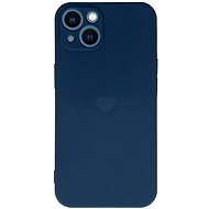 Vennus Valentýnské pouzdro Heart pro iPhone 13 - tmavě modré - Phone Cover