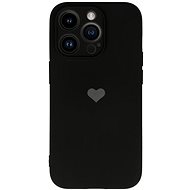 Vennus Valentýnské pouzdro Heart pro iPhone 13 Pro - černé - Phone Cover
