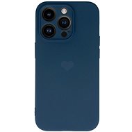 Vennus Valentýnské pouzdro Heart pro iPhone 13 Pro - tmavě modré - Phone Cover