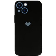 Vennus Valentýnské pouzdro Heart pro iPhone 14 Plus - černé - Phone Cover