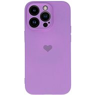 Vennus Valentýnské pouzdro Heart pro iPhone 14 Pro Max - fialové - Phone Cover
