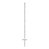 Plastic post for electric fence, white, 105 cm - Electric Fence Accessories