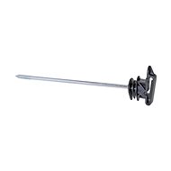 Insulator for electric fence flat with extended screw 200 mm, 10 pcs - Electric Fence Accessories