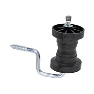 Insulator for electric fence, corner flat, for tape, 2 pcs - Electric Fence Accessories