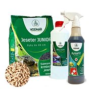 Vodnář Sada pro ryby, Jeseter - junior - Pond Fish Food