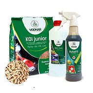 Vodnář Sada pro ryby, KOI - junior - Pond Fish Food
