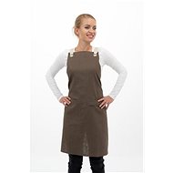 Vondrak Design - Coffee Brown, Linen - Apron