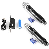 Vonyx WM552 Dual Wireless Plug-and-Play Microphone Set UHF - Wireless System
