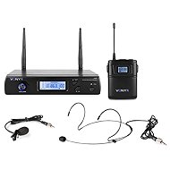Vonyx WM61B Wireless Microphone UHF With 1 Bodypack - Wireless System