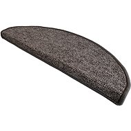 Nášlap na schody Modena hnědá půlkruh 65 x 20 x 4 cm (5ks) - Nášlapy na schody