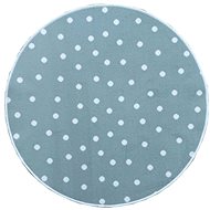 Dětský koberec Puntík mint kruh 100 cm - Carpet