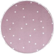 Dětský koberec Hvězdička růžová kruh 80 cm - Carpet