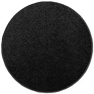 Kusový koberec Eton černý kruh - Carpet
