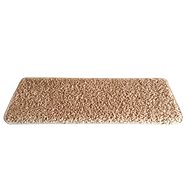 Vopi Stair treads Color shaggy beige rectangle, self-adhesive 24 × 65 rectangle (dimension including - Stair Treads
