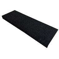 Vopi Stair treads Quick step anthracite rectangle, self-adhesive 24×65 rectangle (size including ben - Stair Treads