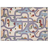 Vopi Children's carpet Scanroad 140 × 200 cm - Carpet
