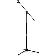 Vonyx MS10 Microphone Stand with Boom Arm, Black - Microphone Stand