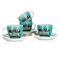 BANQUET set of cups COFFEE A11738 - Set of Cups