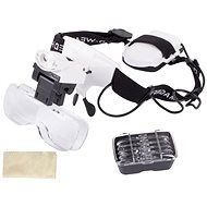 Verk 09135 Magnifier with LED illumination (1x, 1.5x, 2x, 2.5x, 3.5x) - Magnifying Glass