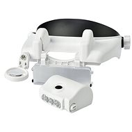 Verk 09127 head magnifier with LED illumination (magnification 1.5×; 2×; 2.5×; 3×; 3.5×; 8×) - Magnifying Glass