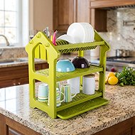 Verk 07109 Three-level dish drainer green - Draining Board