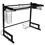 Ruhhy 19174 Dish drainer for sink black - Draining Board