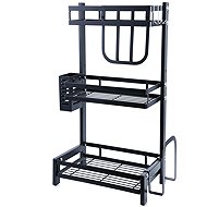 Verk 07126 Kitchen organizer black - Kitchen Organiser