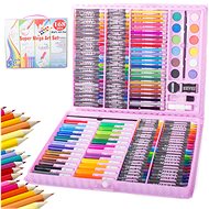 Verk 18236 Art set Mega Art Set 168 pcs pink - Art Supplies
