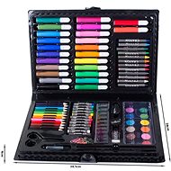Verk 18232 Art painting set 86 pcs black - Art Supplies