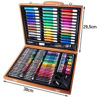 Verk 18231 Large set in wooden case for painter 150 pcs - Art Supplies